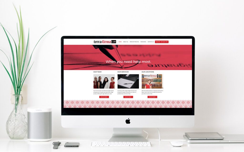 Gympie law firm website design